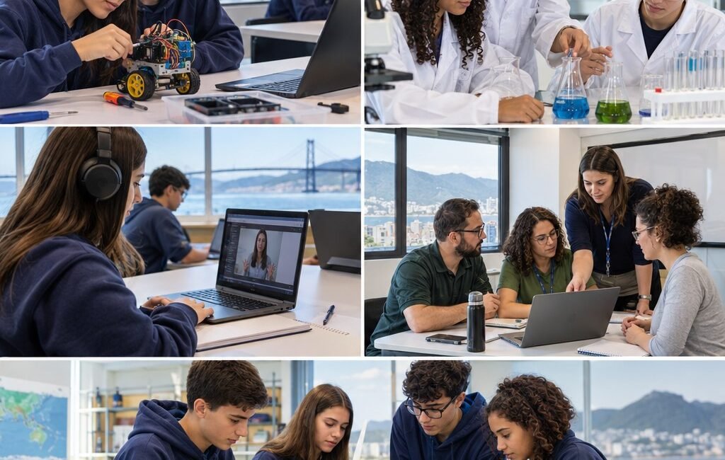 Educação e tecnologia em Santa Catarina — robótica e aprendizagem prática